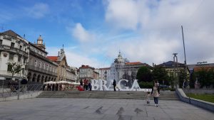 Praça da República. Braga.