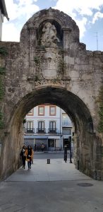 Porta de Santiago. Muralla de Lugo.